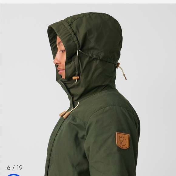 FJALLRAVEN G-1000 SINGI WOOL PADDED PARKA - Picture 16 of 16